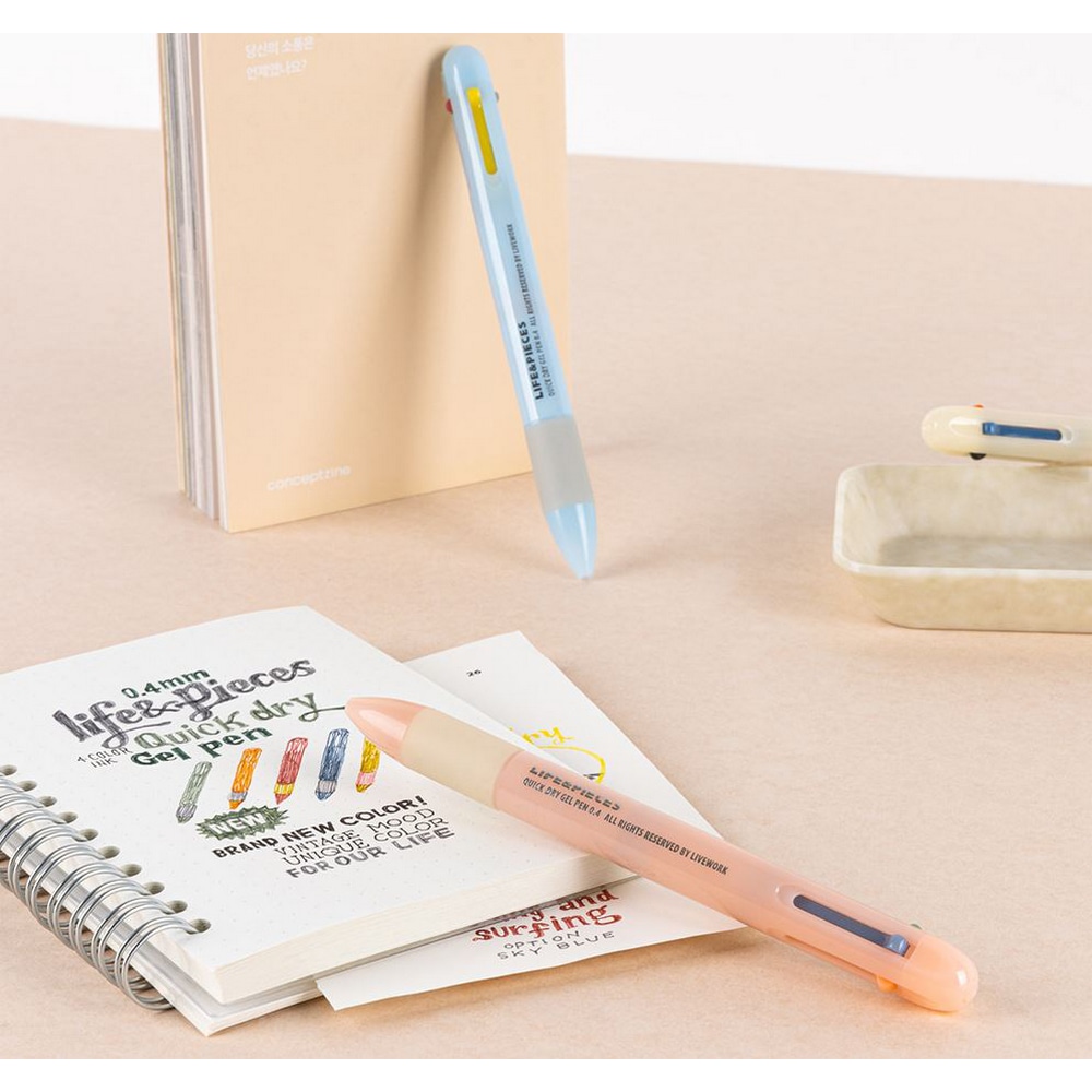 4-Color Gelpen Life&Pieces – Bild 4